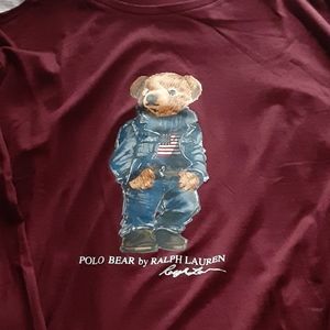 Unisex Ralph Lauren long sleeve tee